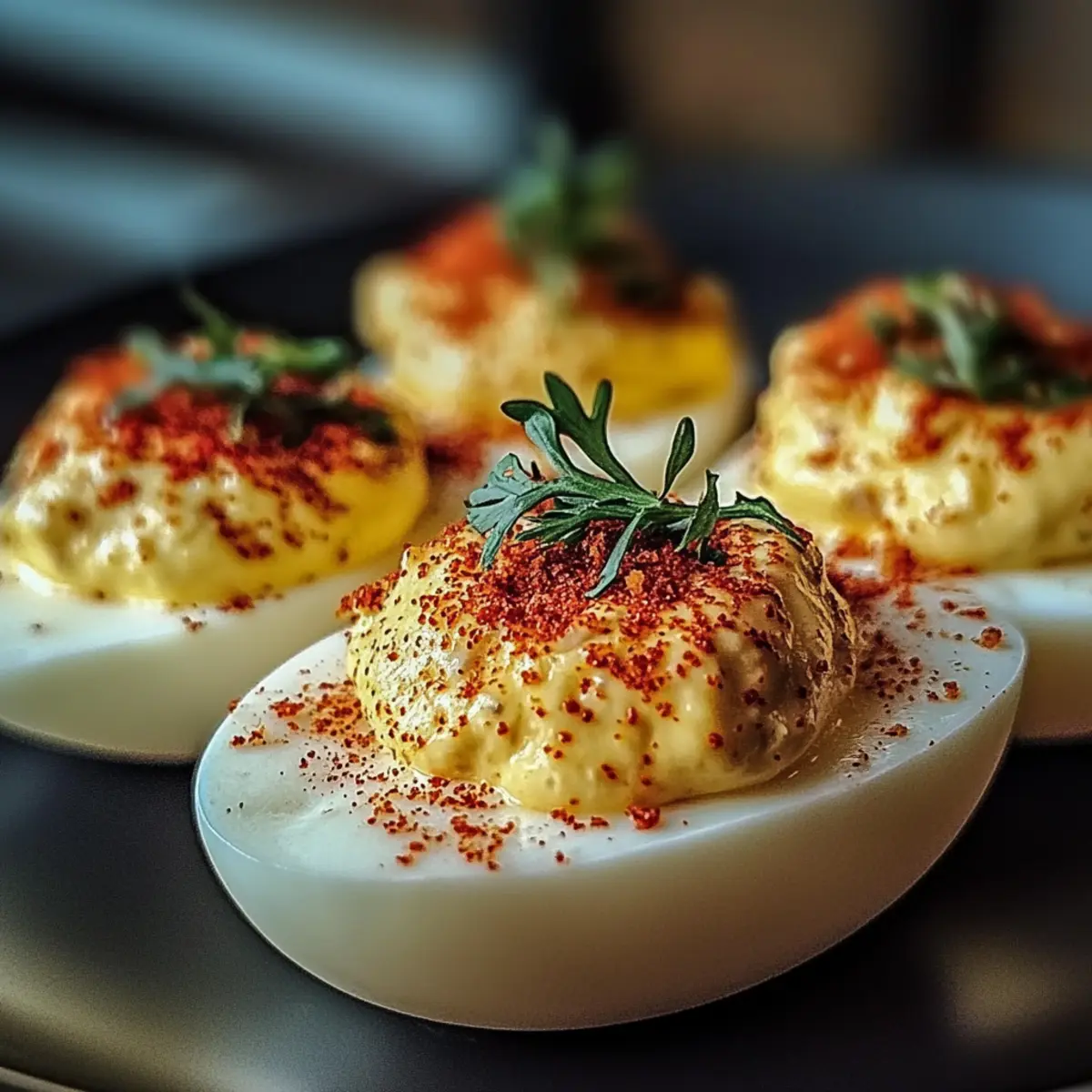 Christmas Deviled Eggs