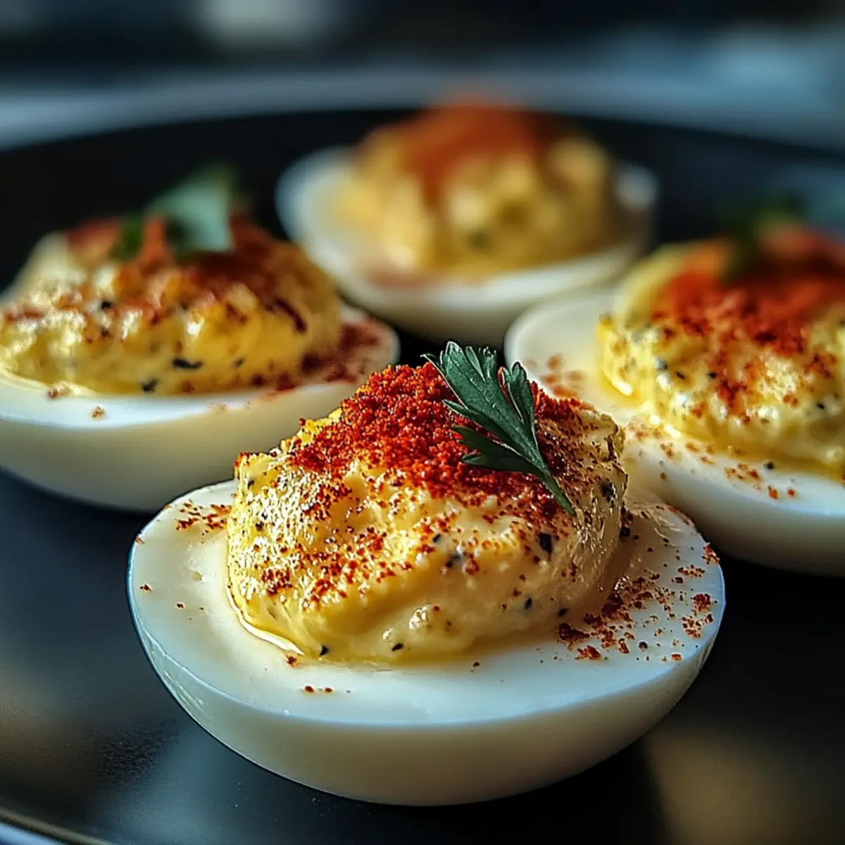 Christmas Deviled Eggs