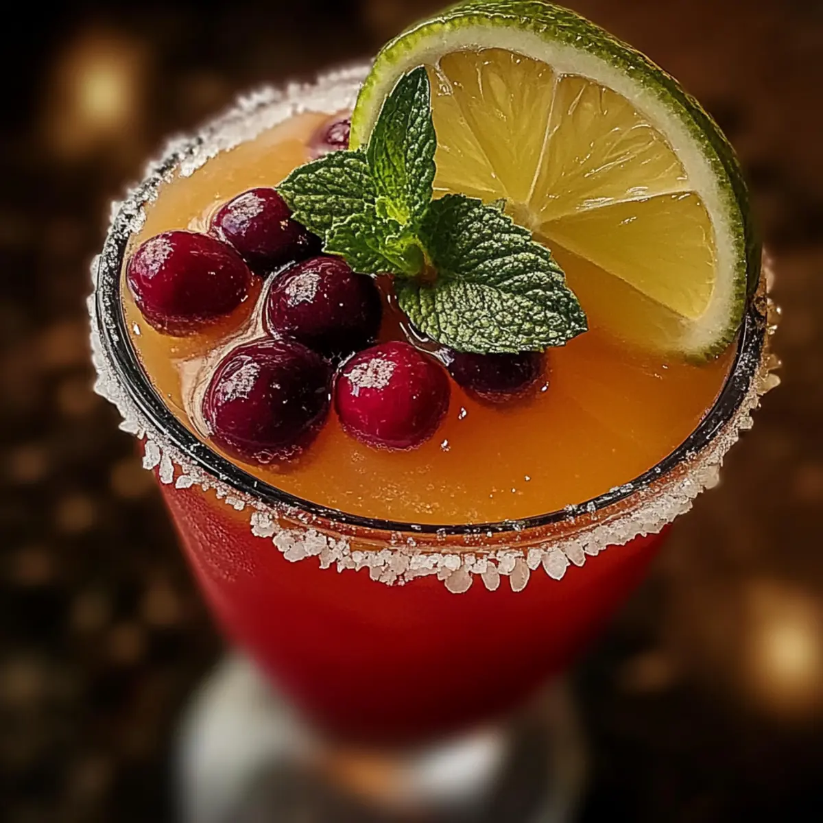 Christmas Mistletoe Margarita