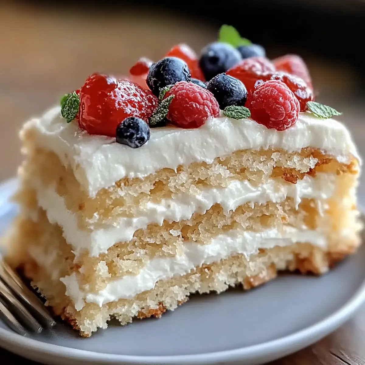 Coconut Cloud Cake