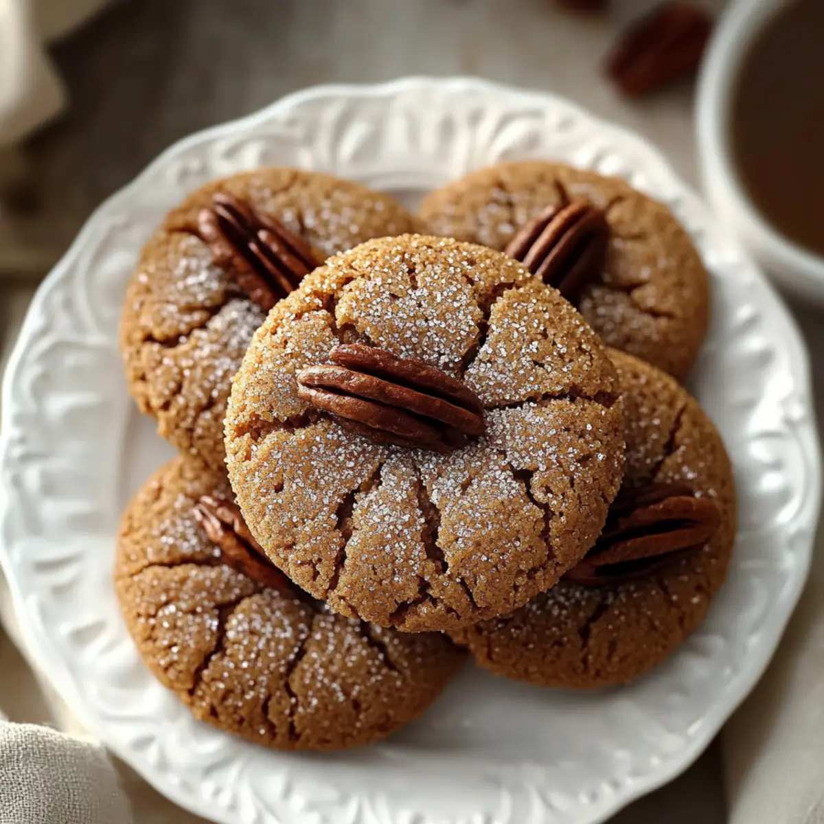 Coffee Butter Cookies