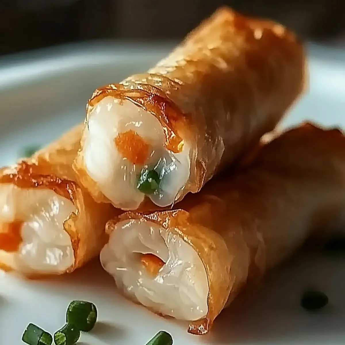 Crab Cake Egg Rolls