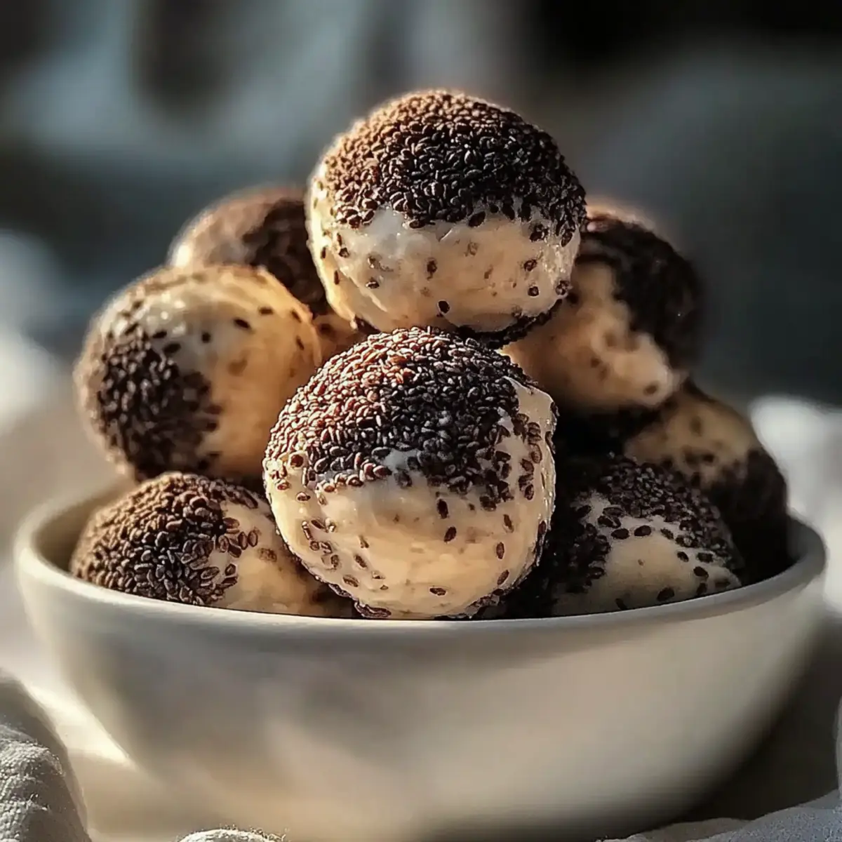 Cream Cheese Oreo Protein Balls
