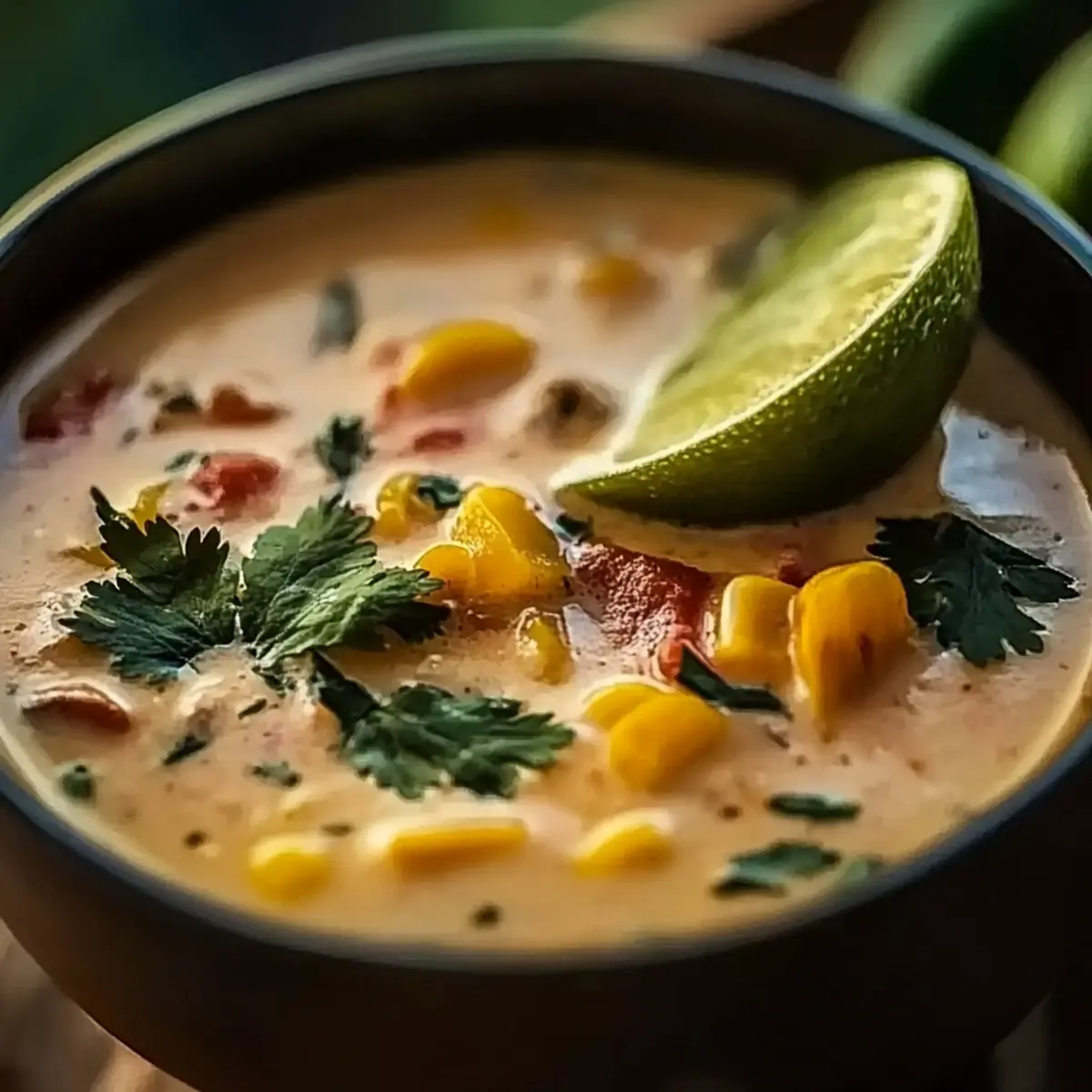 Creamy Chicken Taco Soup