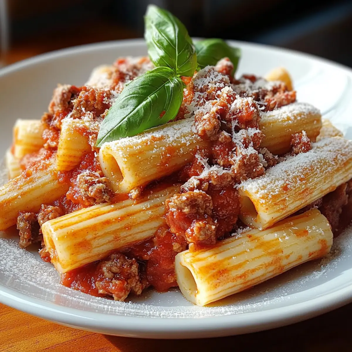 Creamy Spicy Italian Rigatoni