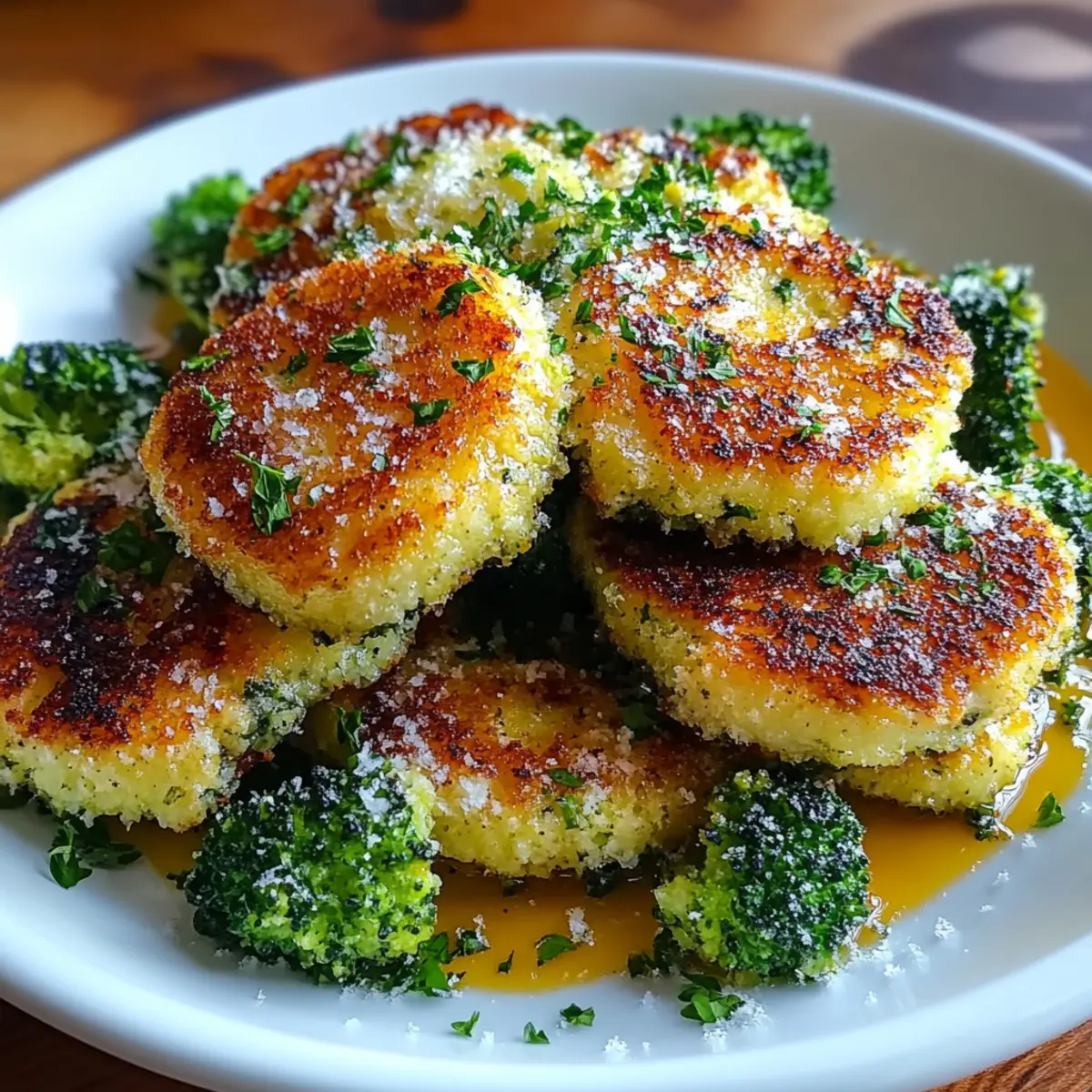 Crispy Broccoli and Potato Bites