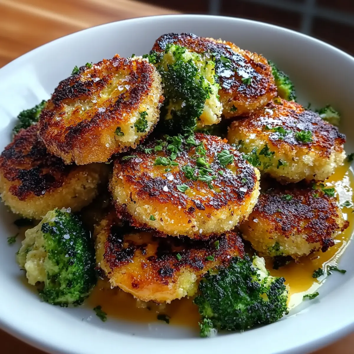Crispy Broccoli and Potato Bites