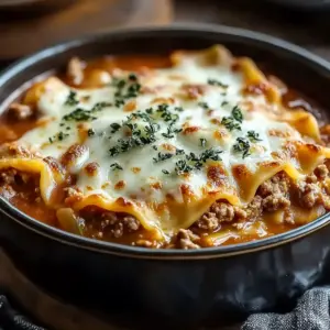 Crock Pot Lasagna Soup