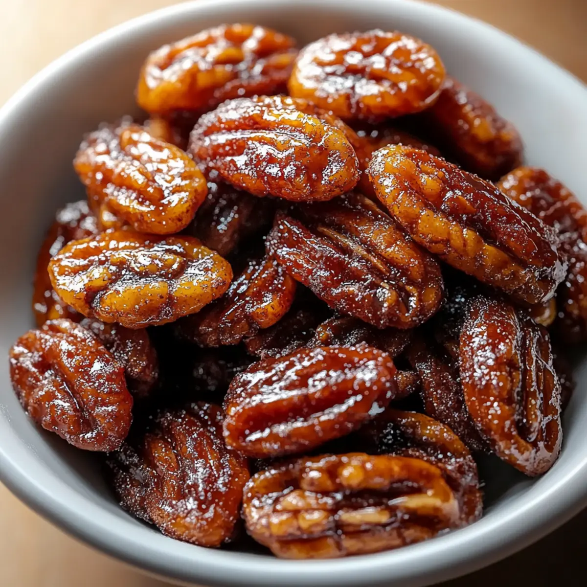 Crockpot Fireball Whisky Candied Pecans