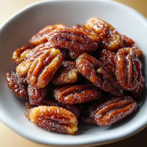 Crockpot Fireball Whisky Candied Pecans