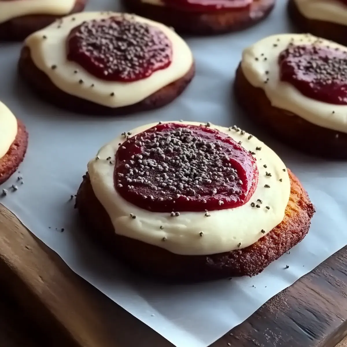 Crumbl Copy Cat Red Velvet Cupcake Cookies