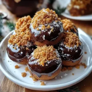 Decadent Spiced Gingerbread Truffles with Creamy Chocolate Coating