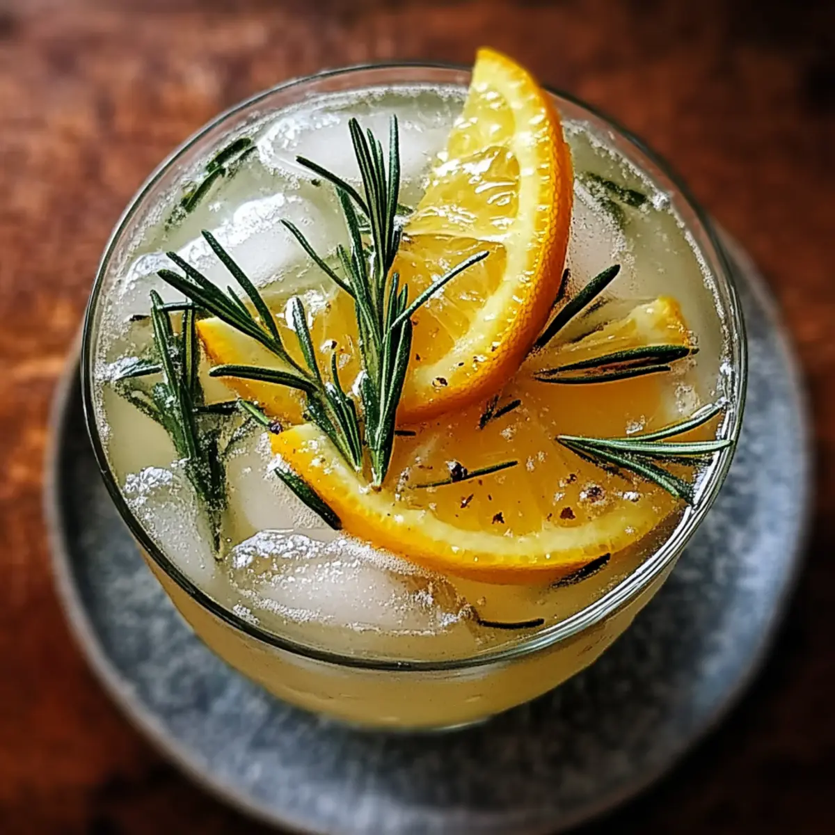 Elderflower Winter Gin Cocktail
