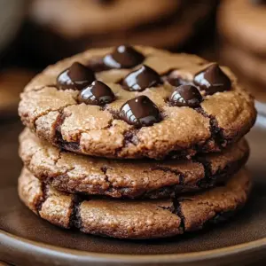 Espresso Chocolate Fudge Cookies