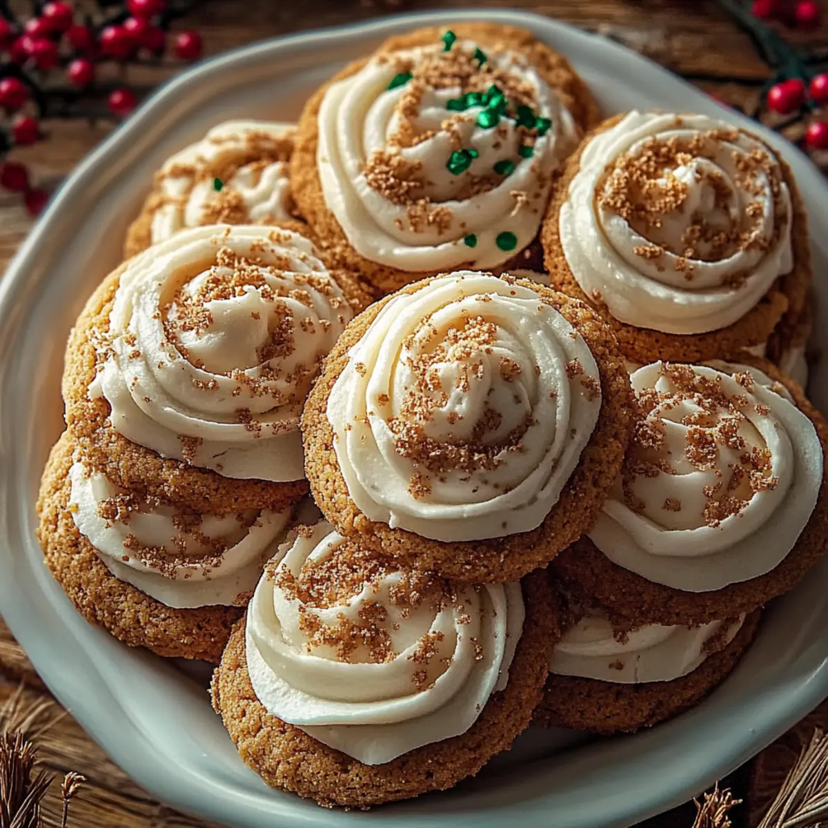 Festive Spiced Christmas Cookies