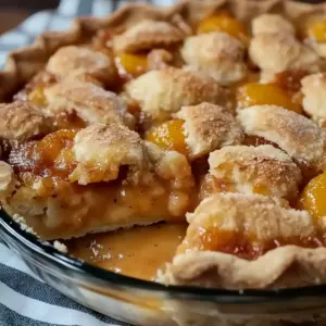 Fresh Southern Peach Cobbler