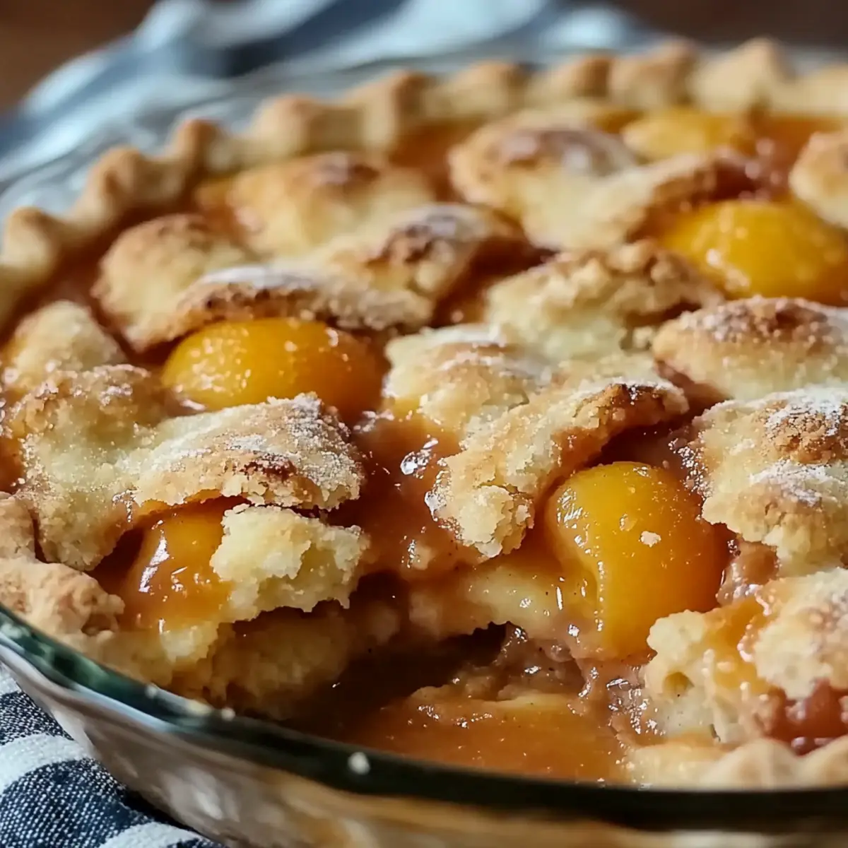 Fresh Southern Peach Cobbler
