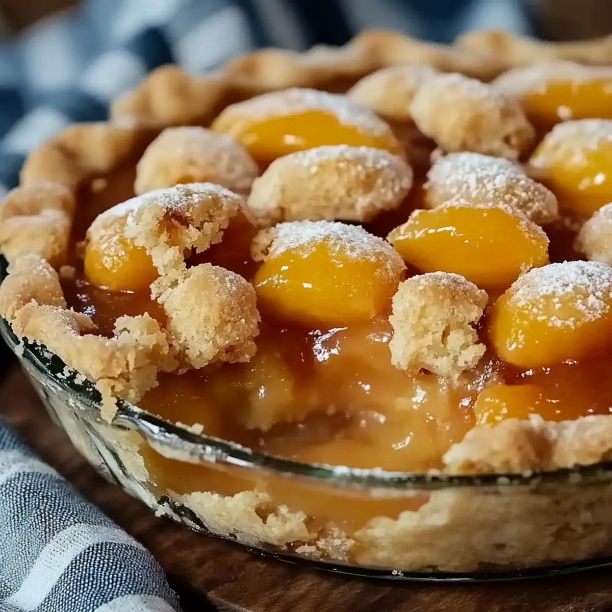 Fresh Southern Peach Cobbler