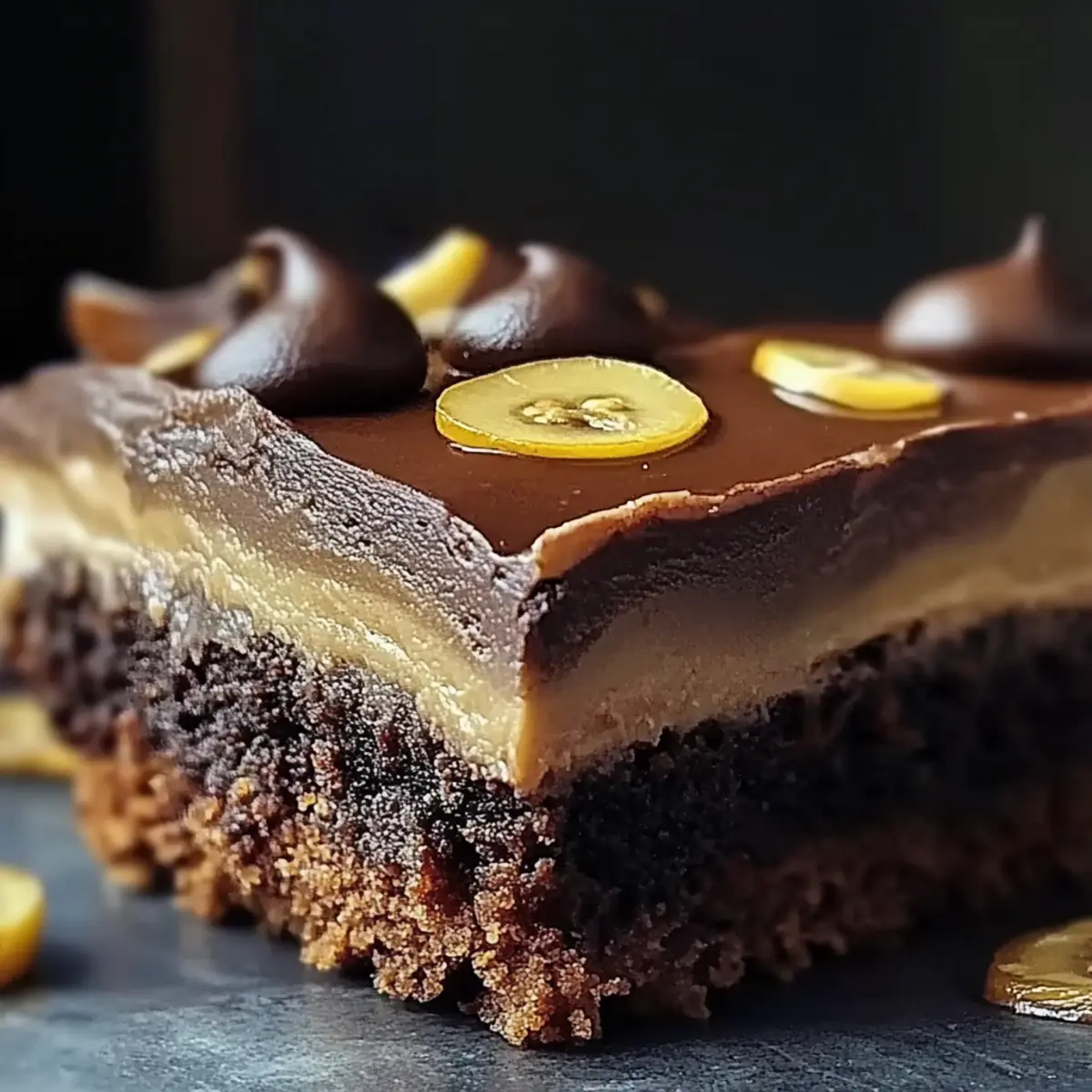 Fudgy Banana Bread Brownies