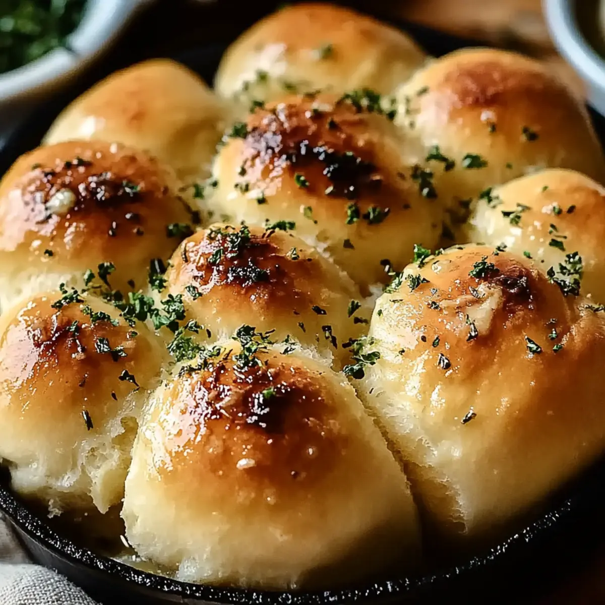 Garlic Butter Bread Rolls