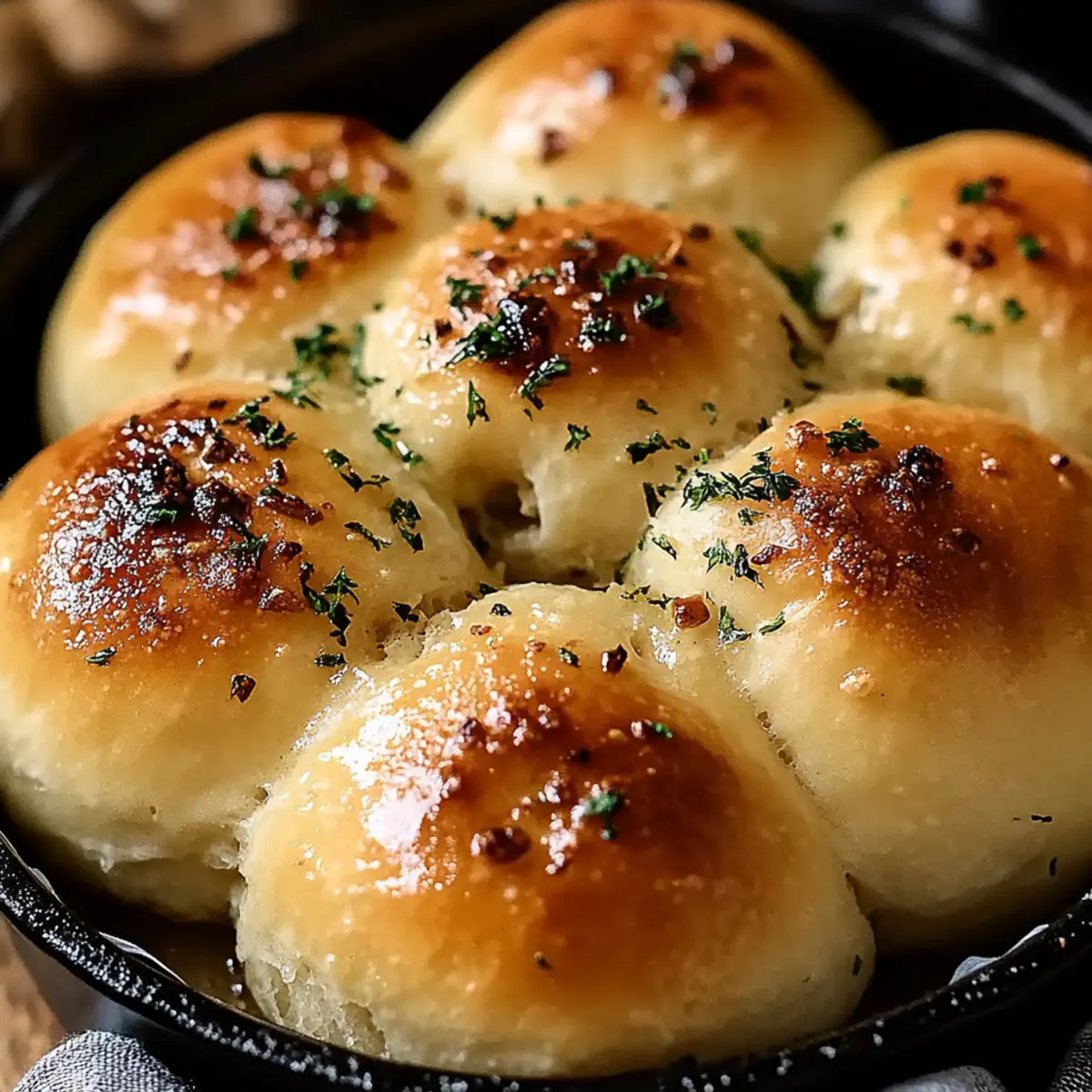 Garlic Butter Bread Rolls