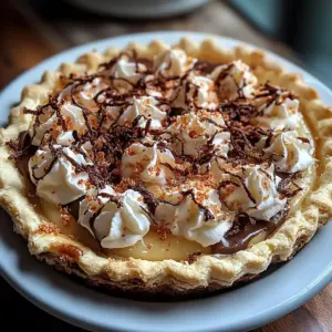 German Chocolate Pie