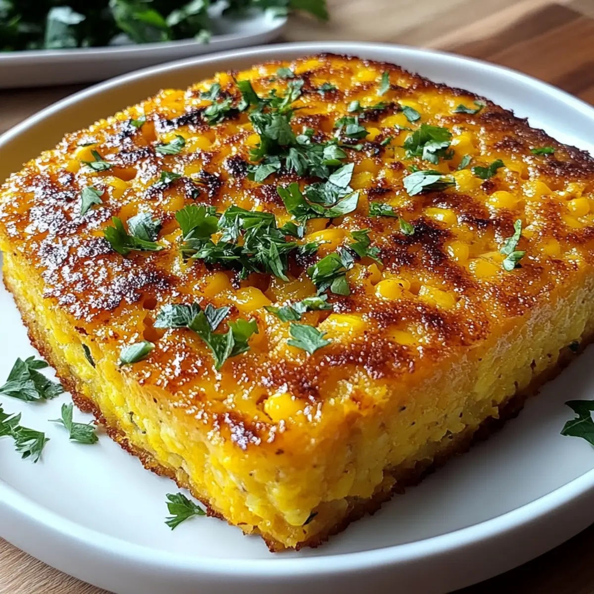 Golden Honey-Glazed Corn Casserole