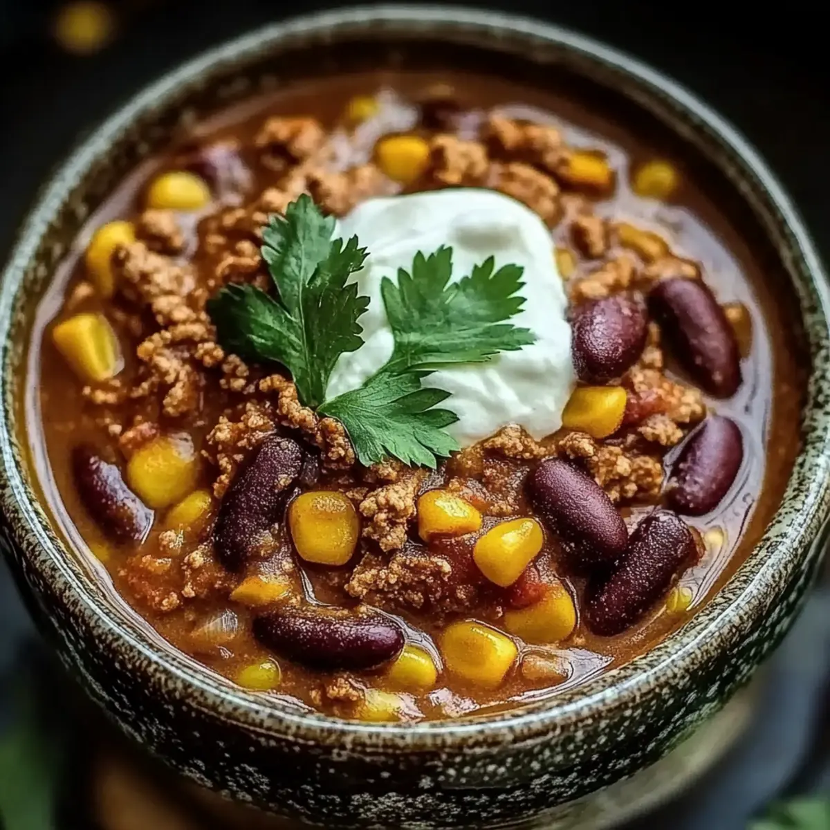 Ground Beef Stovetop Chili
