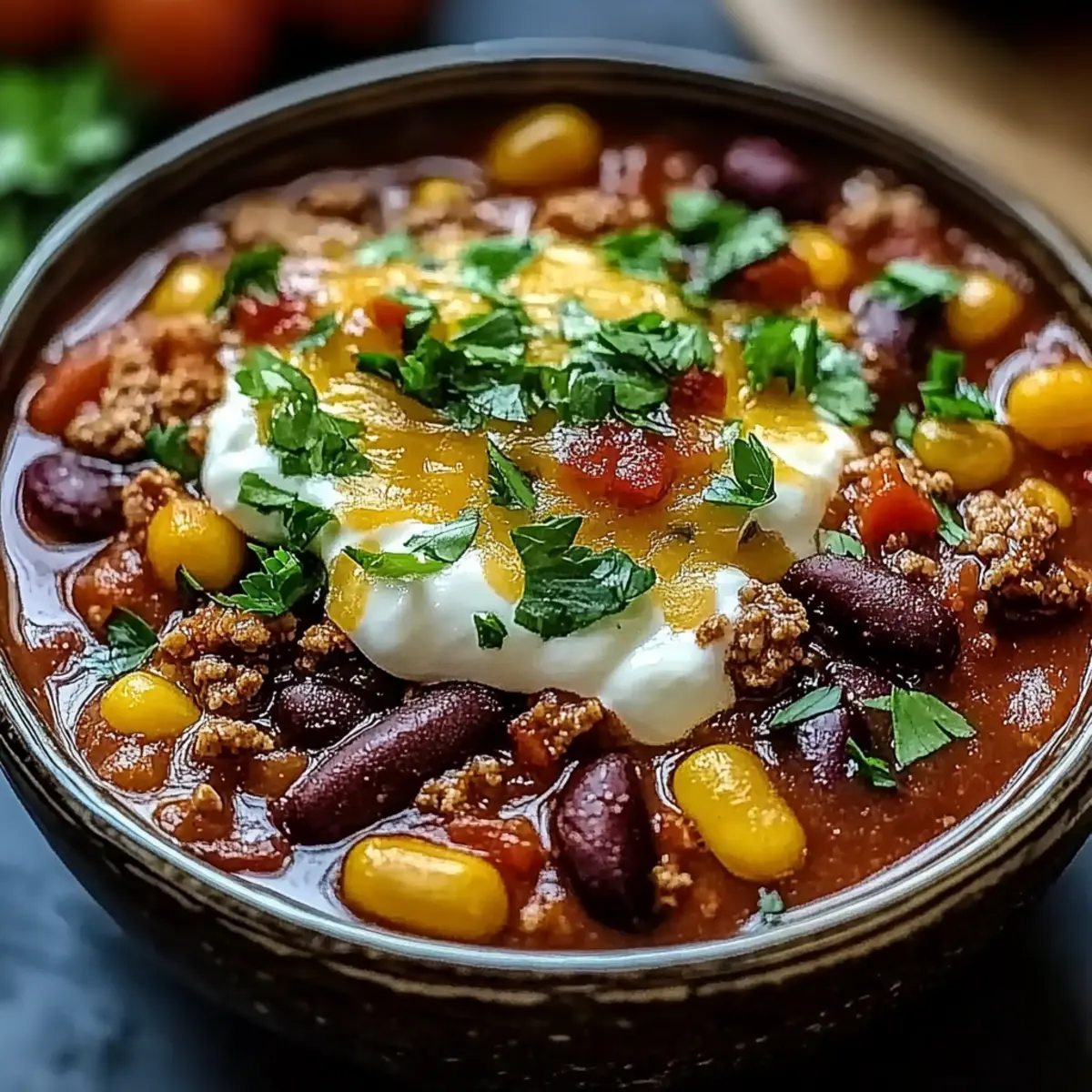 Ground Beef Stovetop Chili
