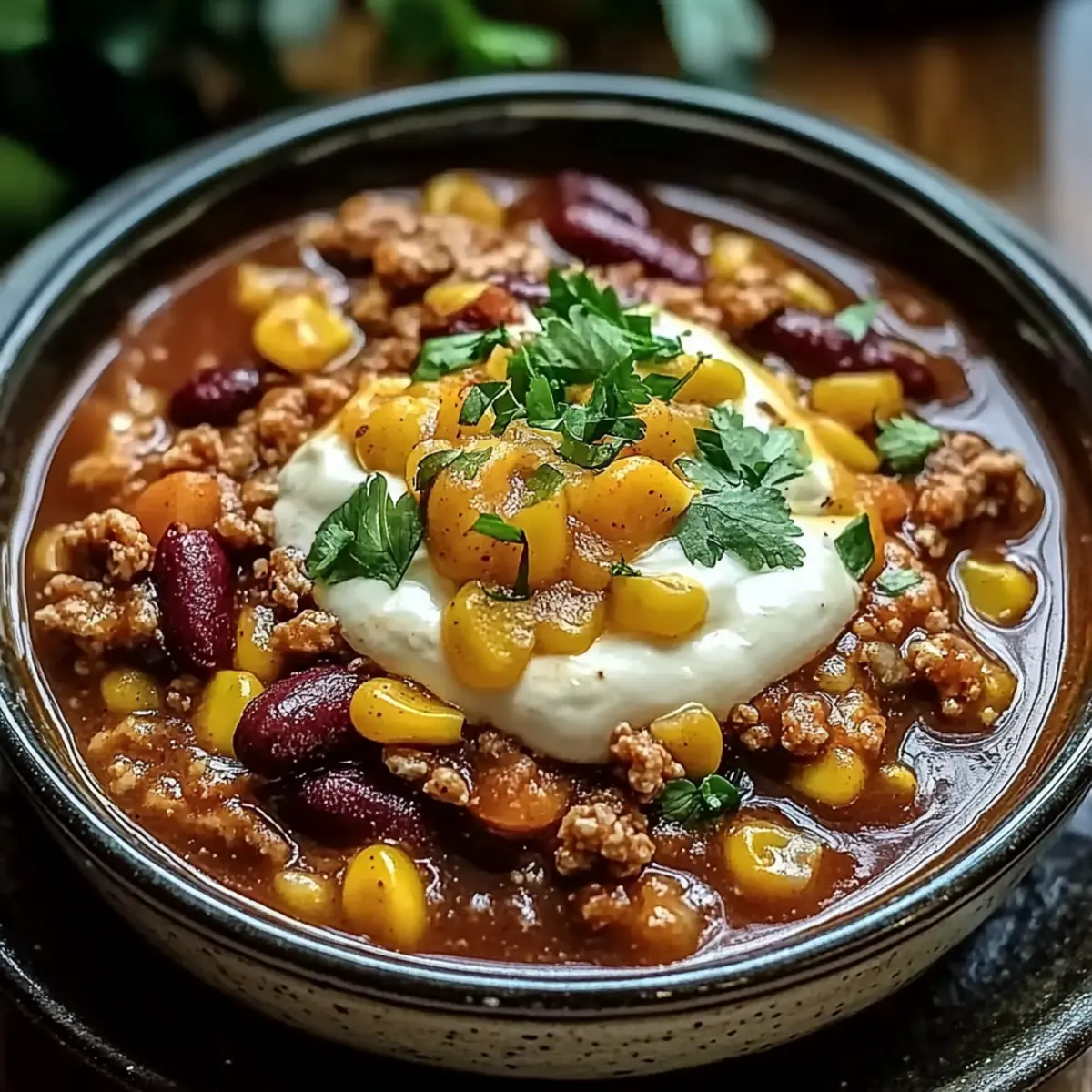 Ground Beef Stovetop Chili