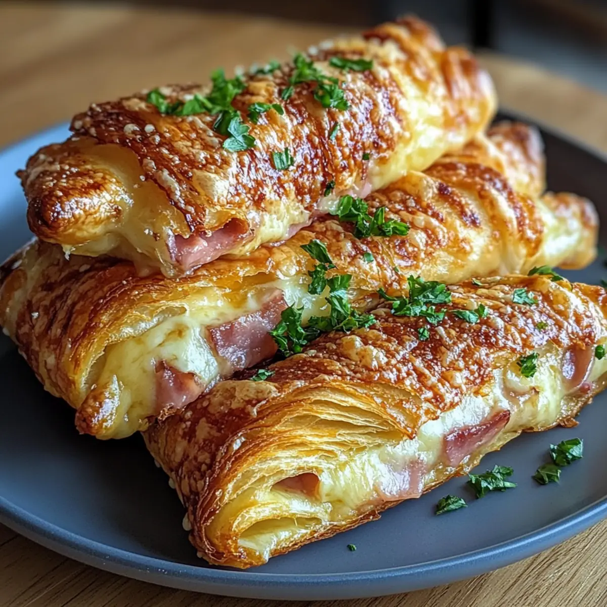 Ham and Cheese Sticks