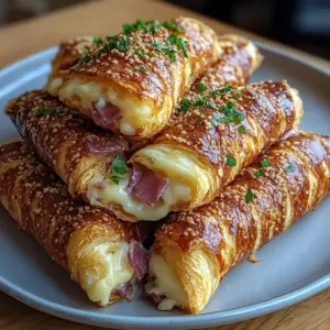 Ham and Cheese Sticks