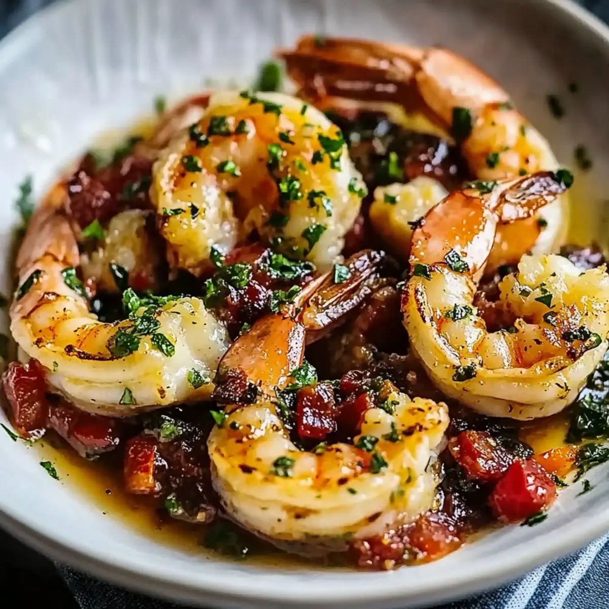 Hawaiian Garlic Shrimp