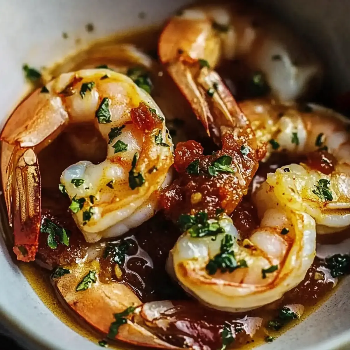 Hawaiian Garlic Shrimp