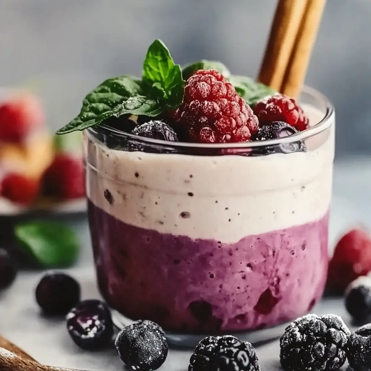 High Protein Berries Smoothie
