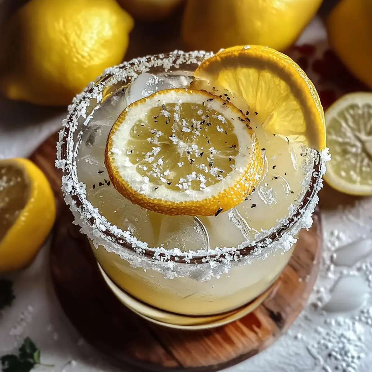 Holiday Lemon Drop