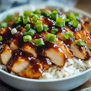Honey BBQ Chicken Rice