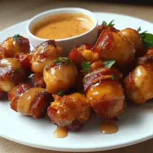 Honey Bacon Chicken Bites