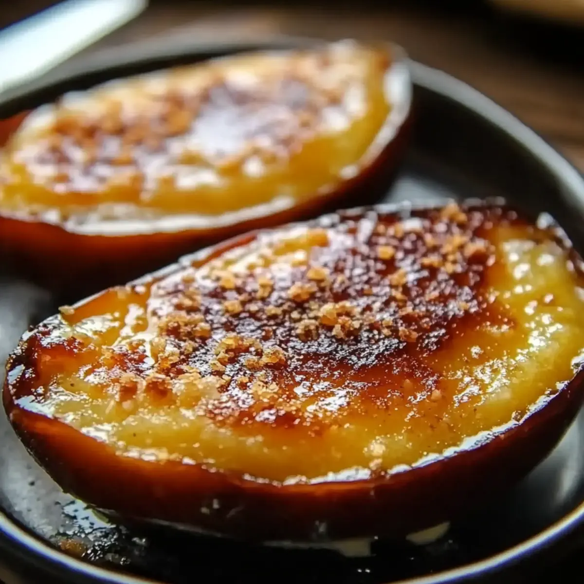 Japanese Sweet Potato Crème Brûlée