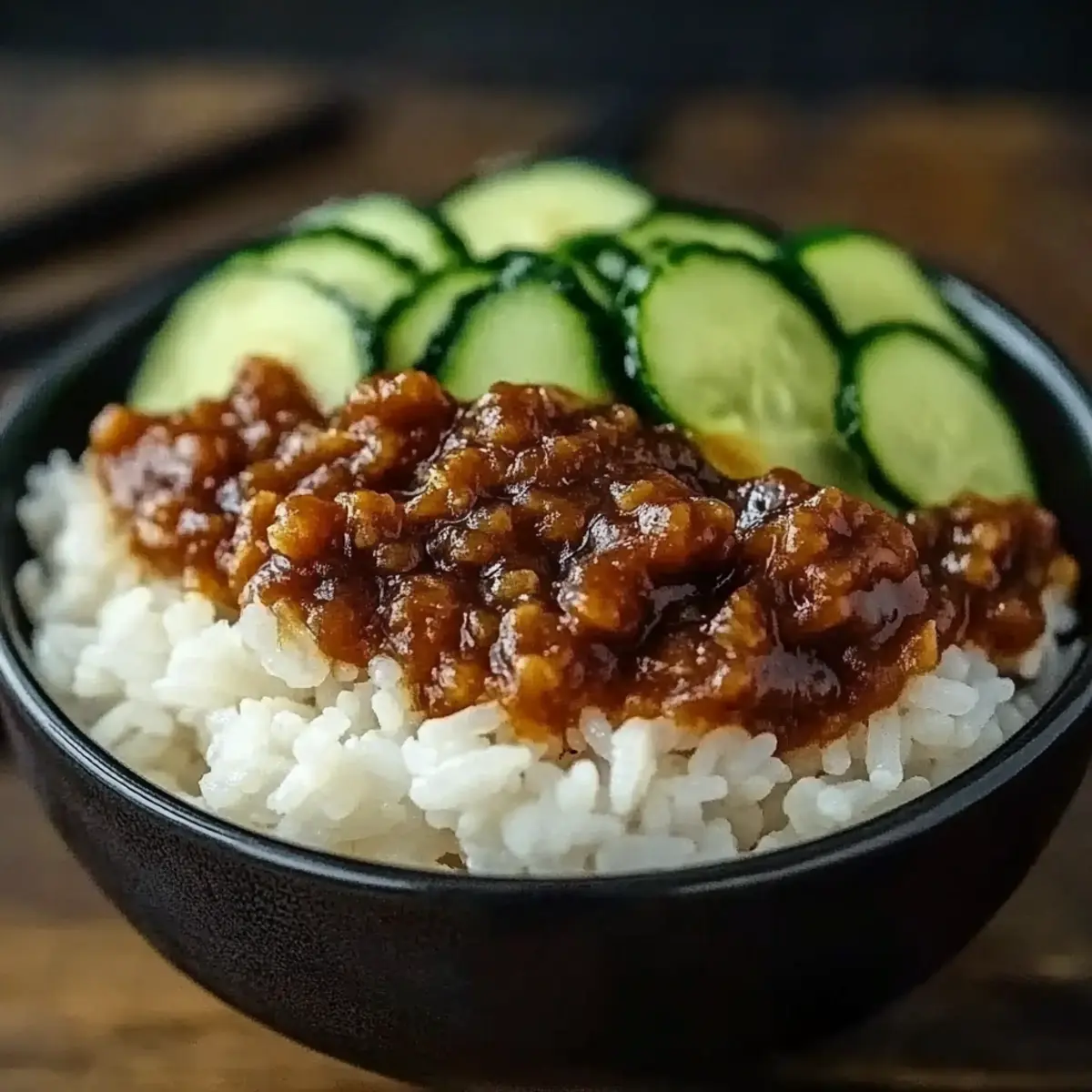 Korean Ground Beef Bowl