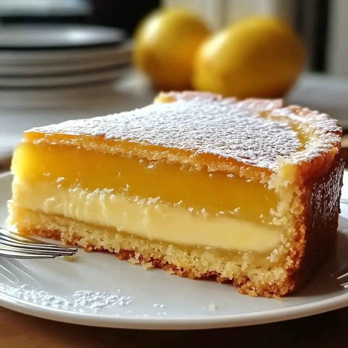 Lemon Custard Cake