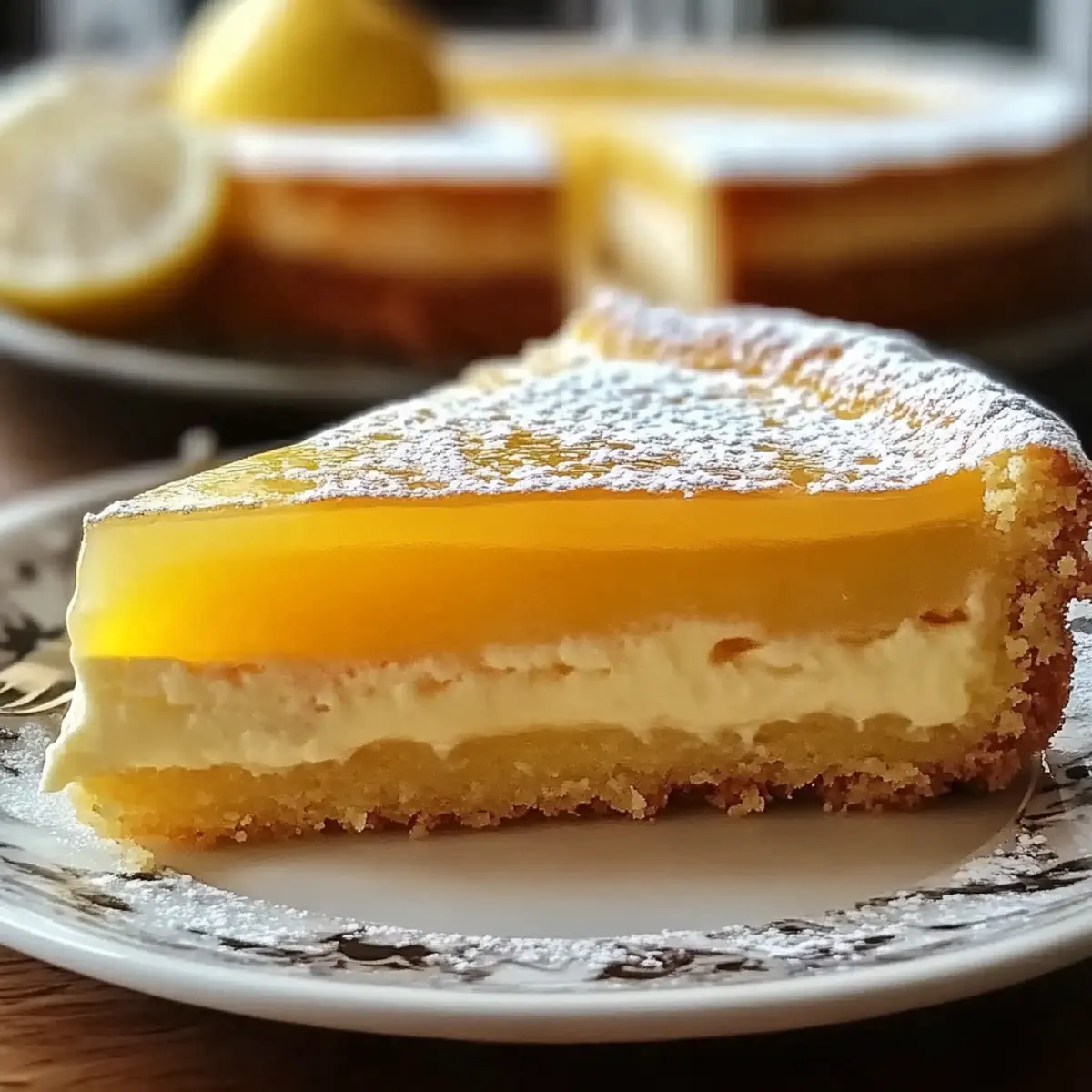 Lemon Custard Cake