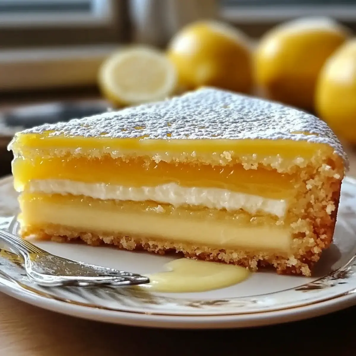 Lemon Custard Cake