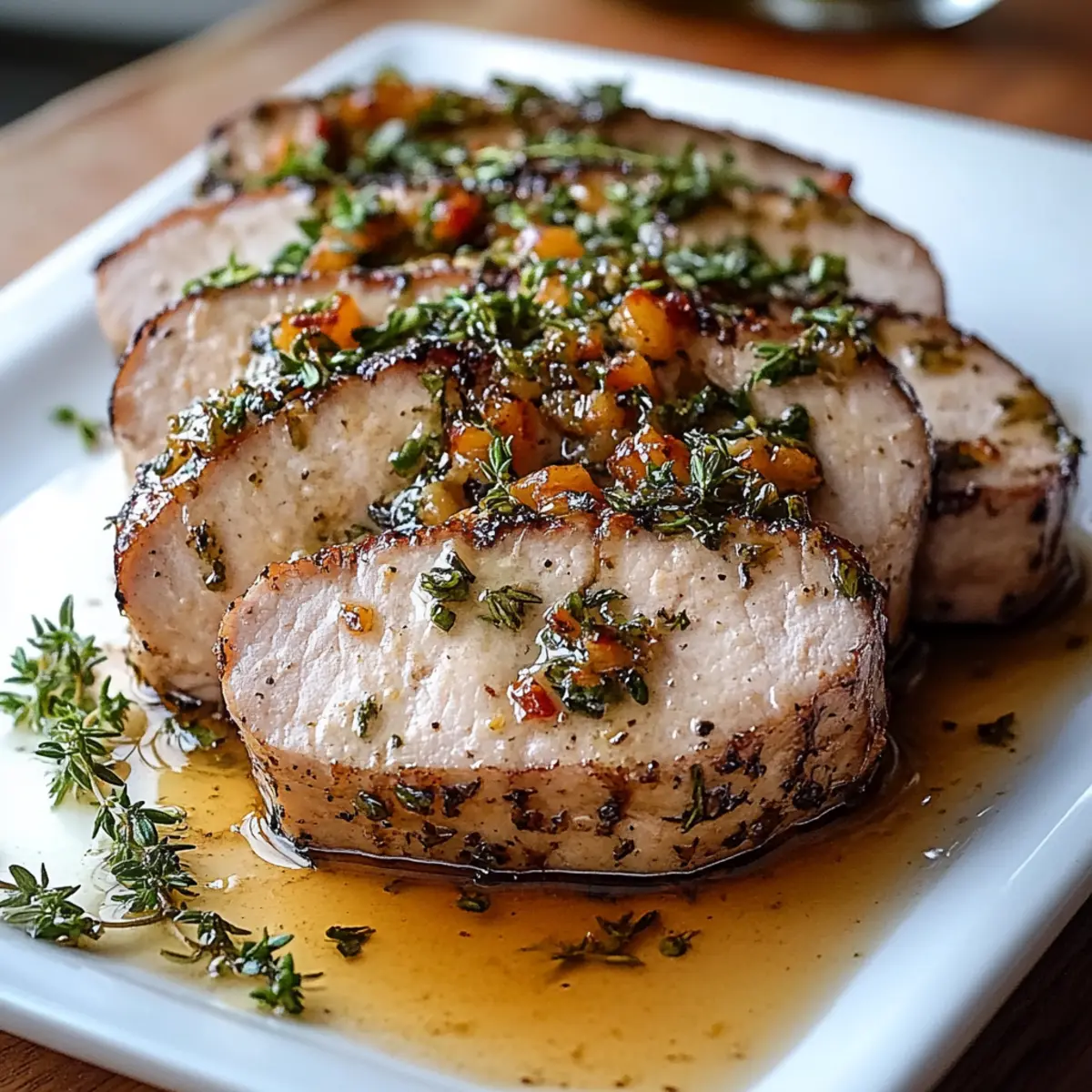 Maple Dijon Pork Tenderloin
