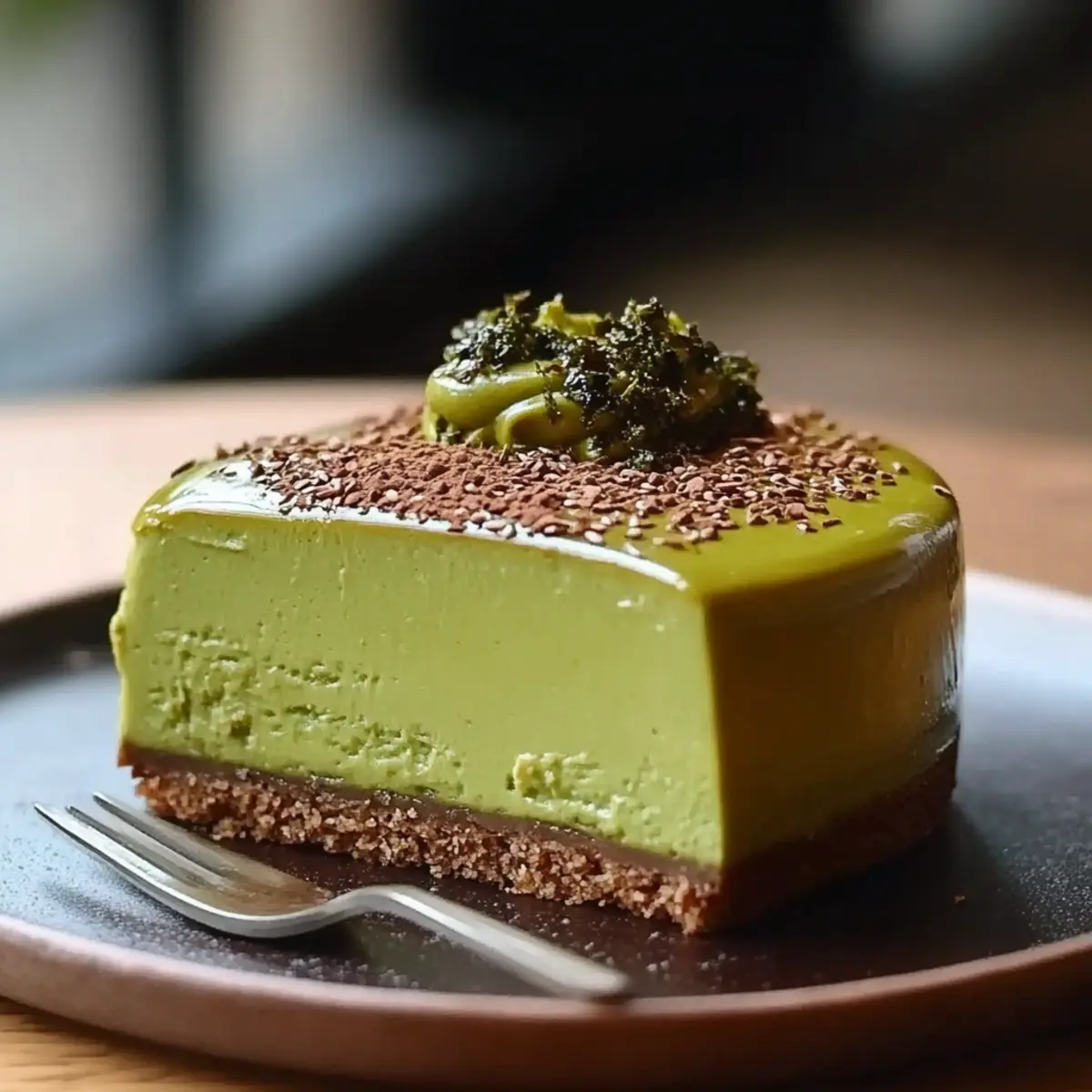 Matcha Japanese Cheesecake