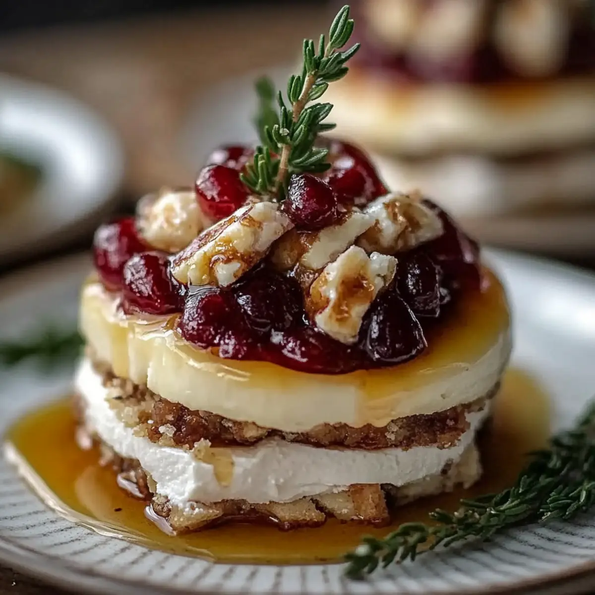 Mini Brie Christmas Trees