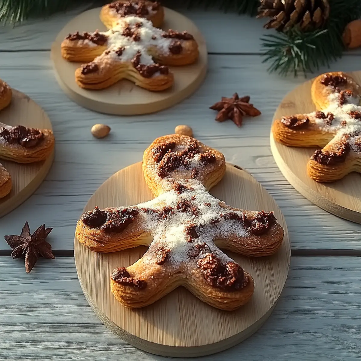 Nutella Gingerbread Men