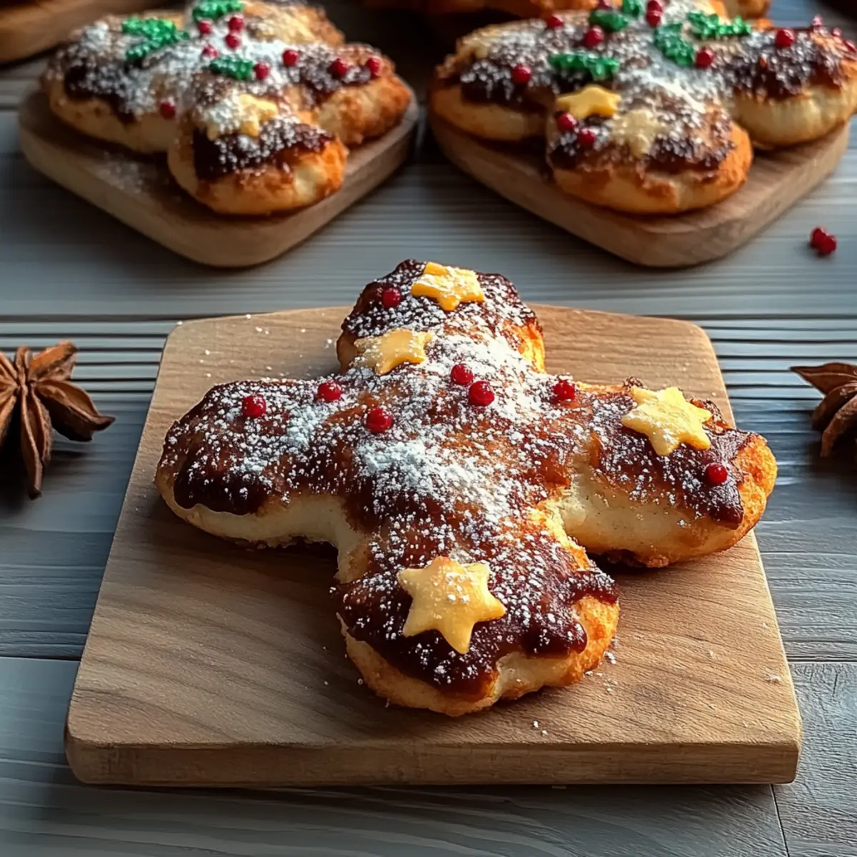 Nutella Gingerbread Men