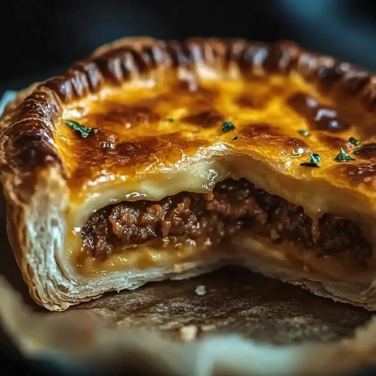 One-Pan Cheeseburger Pie Dinner