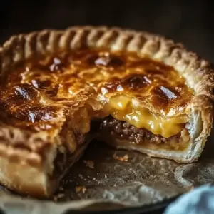 One-Pan Cheeseburger Pie Dinner